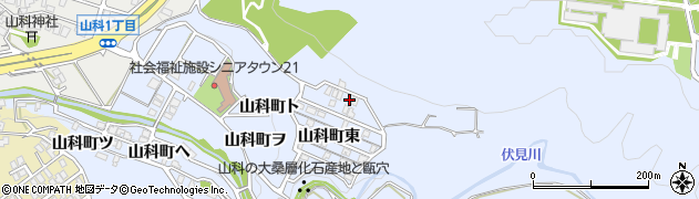 石川県金沢市山科町東11周辺の地図