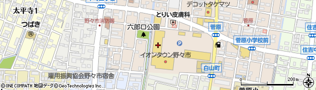 マッスルジム 金沢店(MUSCLE GYM)周辺の地図