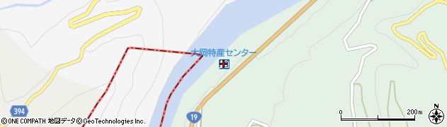 長野市大岡特産センター周辺の地図