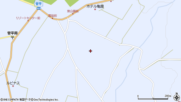 〒386-2204 長野県上田市菅平高原の地図