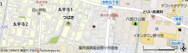 金沢石材株式会社周辺の地図