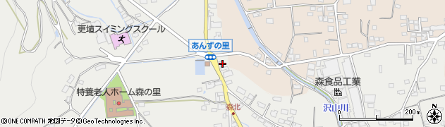 長野県千曲市森790周辺の地図