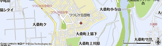 石川県金沢市つつじが丘周辺の地図