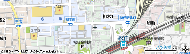 北國銀行松任北支店 ＡＴＭ周辺の地図