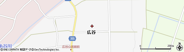 富山県南砺市広谷131周辺の地図