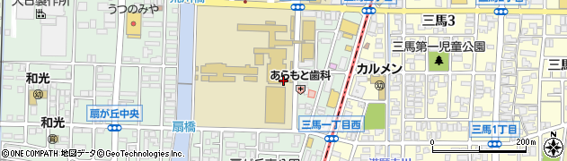 金沢工業大学　金沢工業大学内簡易郵便局周辺の地図