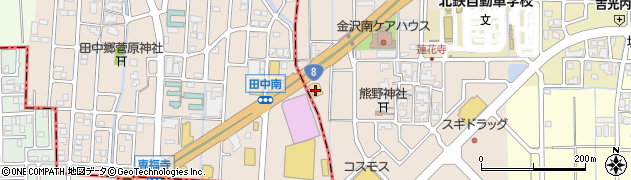 岩本屋 松任店周辺の地図