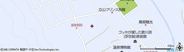 長野県大町市平大町温泉郷2864周辺の地図