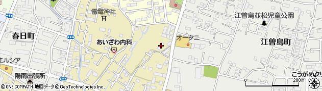 サンドライ江曽島店周辺の地図