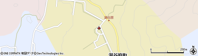 石川県金沢市湯谷原町（ユ）周辺の地図