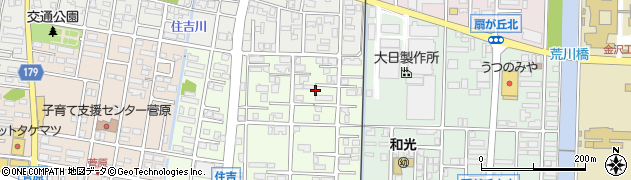 石川県野々市市住吉町3周辺の地図