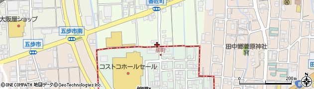 石川県白山市番匠町225周辺の地図
