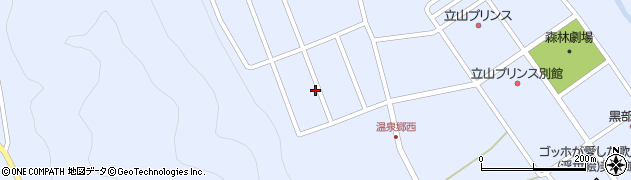 長野県大町市平大町温泉郷4106周辺の地図
