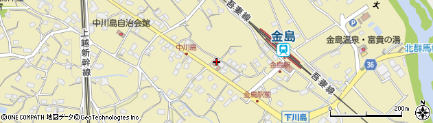 川島駐在所周辺の地図