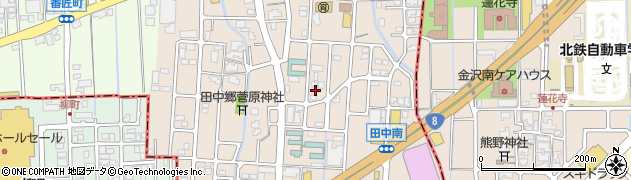 石川県白山市田中町751周辺の地図