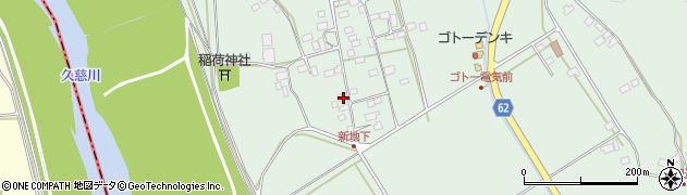 茨城県常陸太田市新地町698周辺の地図