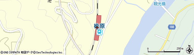楡原駅周辺の地図