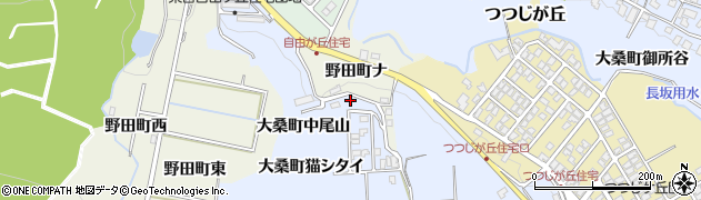 石川県金沢市大桑町（和）周辺の地図