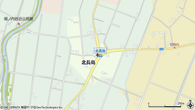 〒321-3323 栃木県芳賀郡芳賀町北長島の地図
