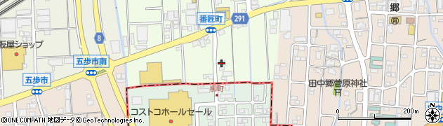 石川県白山市番匠町147周辺の地図