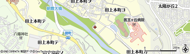 石川県金沢市田上本町（１の）周辺の地図