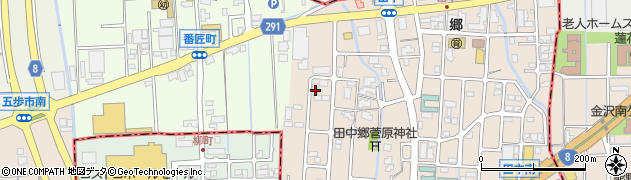 石川県白山市田中町517周辺の地図