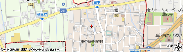 石川県白山市田中町68周辺の地図