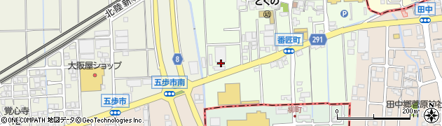 石川県白山市番匠町349周辺の地図
