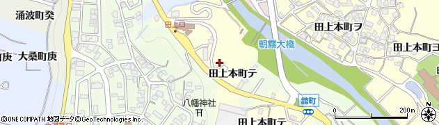 石川県金沢市田上本町（テ）周辺の地図