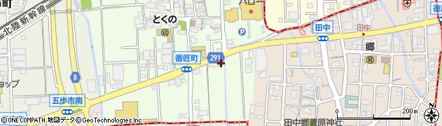石川県白山市番匠町132周辺の地図