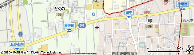 石川県白山市番匠町50周辺の地図