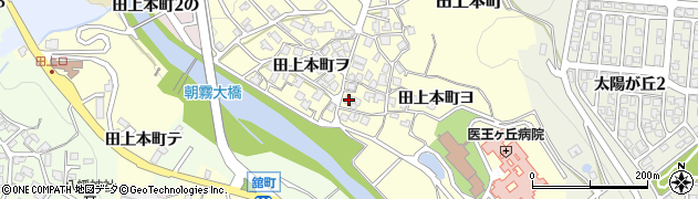 石川県金沢市田上本町ヲ17周辺の地図