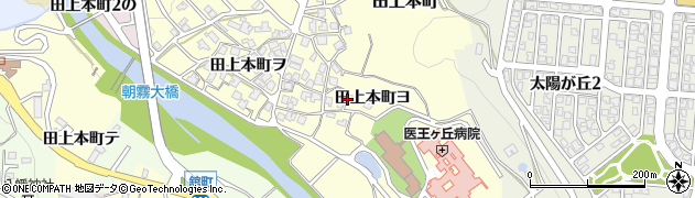 石川県金沢市田上本町（ヨ）周辺の地図