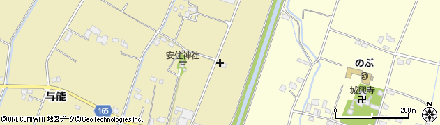 栃木県芳賀郡芳賀町与能565周辺の地図