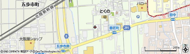 石川県白山市番匠町293周辺の地図