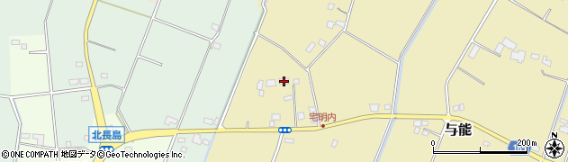 栃木県芳賀郡芳賀町与能1265周辺の地図