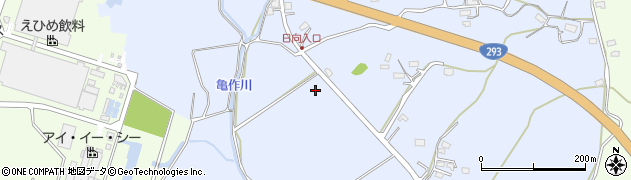 茨城県常陸太田市亀作町2768周辺の地図