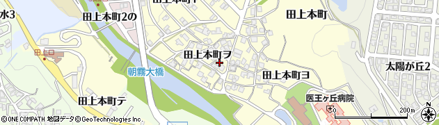 石川県金沢市田上本町ヲ31周辺の地図