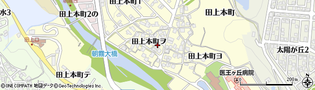 石川県金沢市田上本町（ヲ）周辺の地図