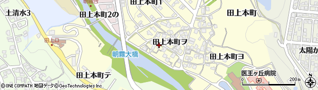 石川県金沢市田上本町ヲ40周辺の地図