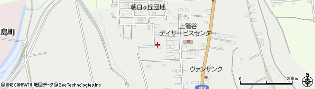 栃木県宇都宮市上籠谷町周辺の地図