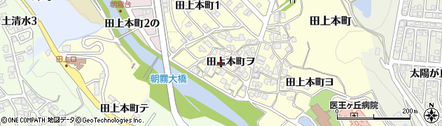 石川県金沢市田上本町ヲ38周辺の地図