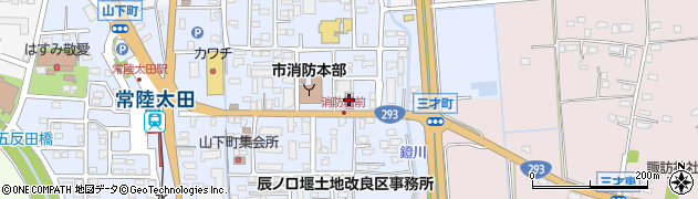 金馬車　太田店周辺の地図