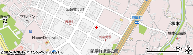 栃木県宇都宮市問屋町周辺の地図