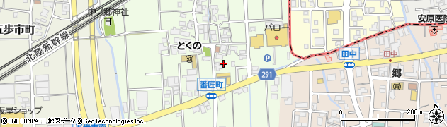 石川県白山市番匠町160周辺の地図