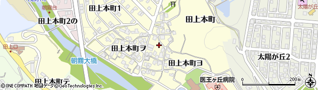 石川県金沢市田上本町ヲ98周辺の地図