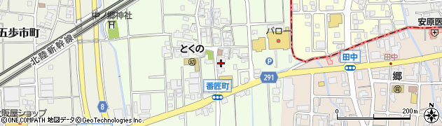 石川県白山市番匠町161周辺の地図