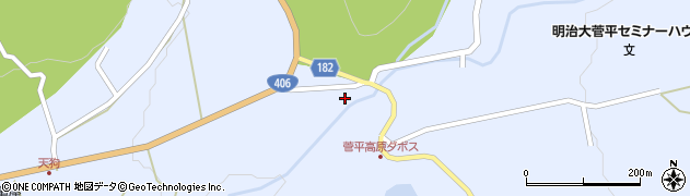 ホテル白樺荘周辺の地図
