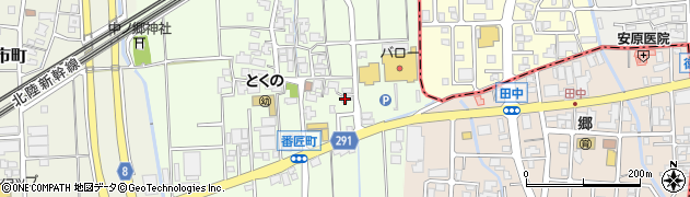 石川県白山市番匠町127周辺の地図
