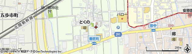 石川県白山市番匠町164周辺の地図